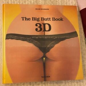 Taschen The Big Butt Book 3D - Great Condition, Out of Print